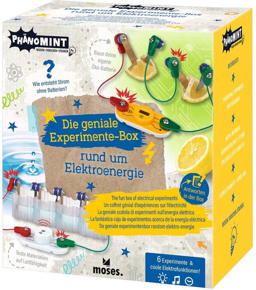 MOSES Stem - Set Avec Expériences.
