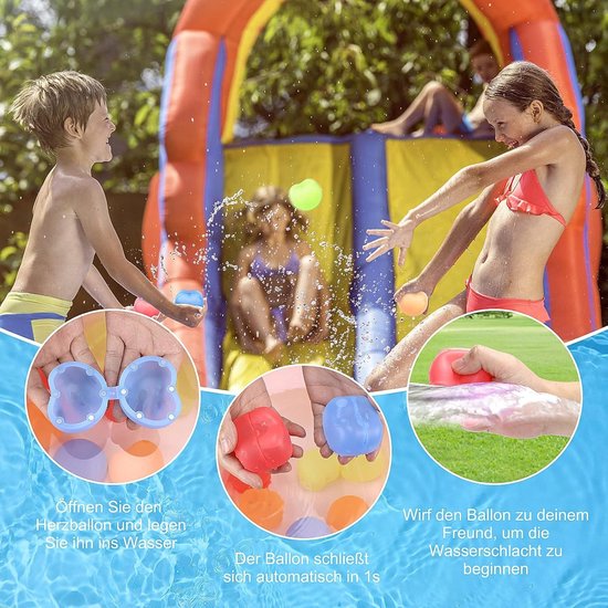 Cosy Up Herbruikbare Waterballonnen set van 3 - Love