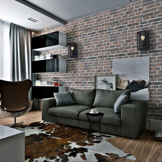 Toolight App1304-1W Applique Murale Noir 12X15X25Cm