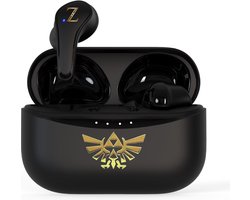 Zelda - draadloze oordopjes | earpods - met oplaadcase - touch control - extra eartips - TWS (zwart)