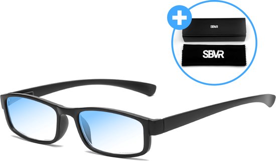 SBVR - Blauw Licht Bril - Sterkte +1.5 - Blue light Glasses - Computerbril - Beeldschermbril - Unisex