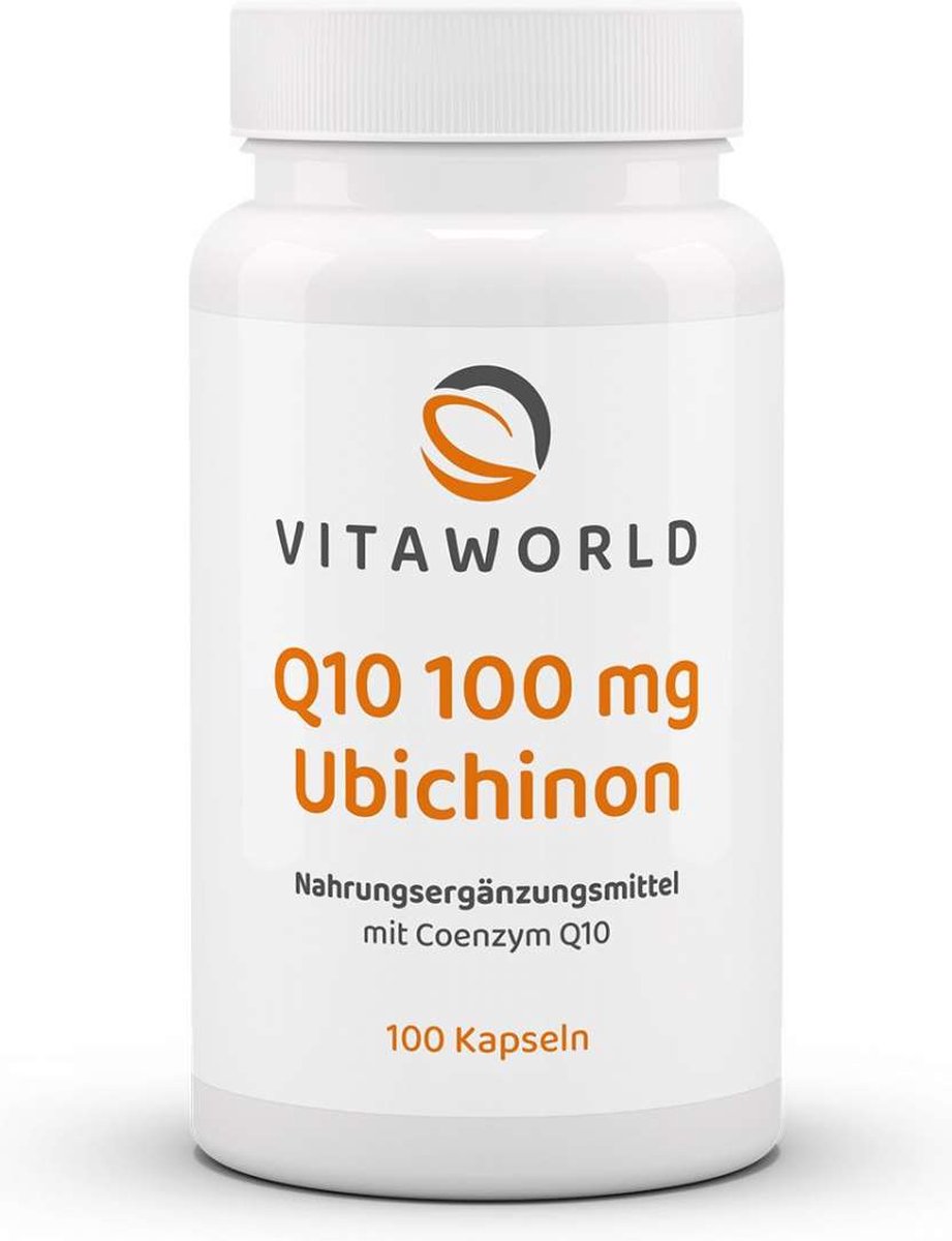 Vitaworld Q10 100 mg ubichinon (ubiquinon) 100 capsules