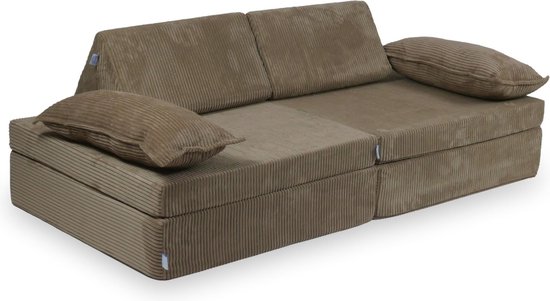 Montessori Speelbank Luxe Corduroy Toffee van Childhome — afbeelding 4