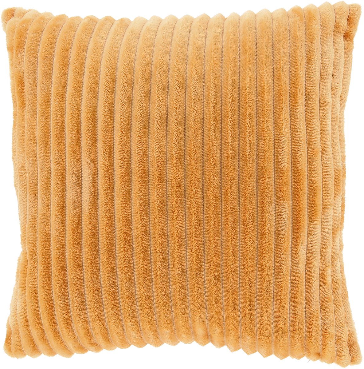 DEZ - Sierkussen - 45x45 cm - Effen - Ribmotief