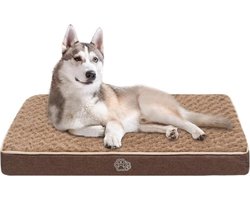 Wasbaar Hondenmatras - Orthopedisch - 90x60x7,5 CM - Voor...