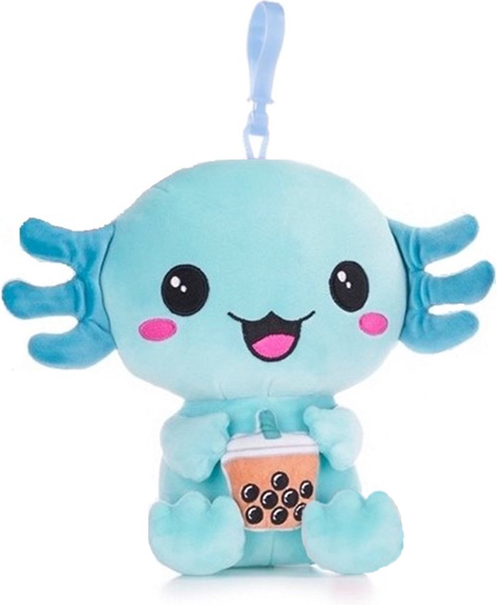 Kawaii Kuties Pluche Bagclip Axolotl