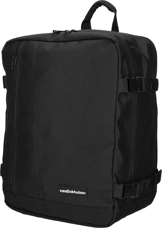 KLM & Transavia Rugzak 40x30x20 cm - Maximale Inhoud - Handbagage Tas 40x30x20 - Underseater - KLM - Zwart