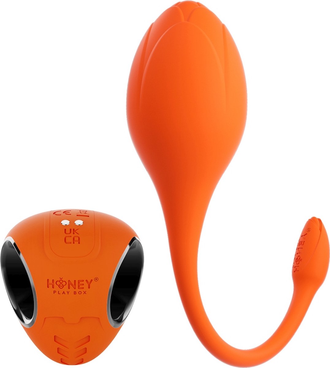 HoneyPlayBox - LILI App-bestuurde Eivibrator Oranje