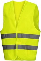 Doodadeals® - 1x Gilet de sécurité XXL pour Adultes - Gilet de sécurité - Voiture - Gilets jaunes - Extra large