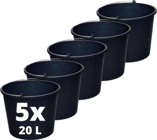 Blackspur Bb-fs301 Seau à Cendre, Noir