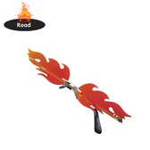 Nivard - Lunettes Festival - Rave - Espace - Techno - Freaky Glasses - Homme - Femme - Lunettes de soleil - Rouge