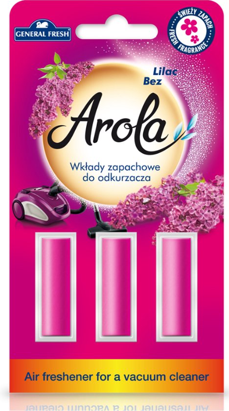 Stofzuigerverfrisser - stofzuiger verfrisser - Arola Lilac stofzuig verfrisser - air freshener - Stofzuiger luchtverfrisser - stofzuigerzakje - stofzuigerverfrisser - geurpatronen voor stofzuiger - luchtverfrisser