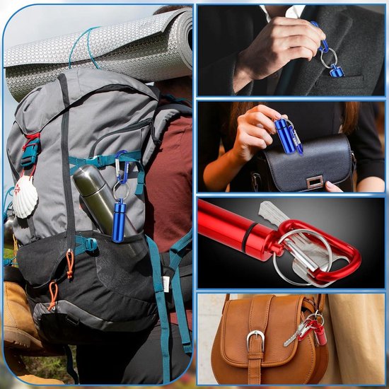 Lighter Leash - Uittrekbare aanstekerhouder, draagbare aanstekersleutelhanger, voor kamperen, wandelen, outdoor-avonturen, aanstekerhoes voor meer comfort Lighter Leash - Uittrekbare aanstekerhouder, draagbare aanstekersleutelhanger, voor kamperen, wandelen, outdoor-avonturen, aanstekerhoes voor meer comfort