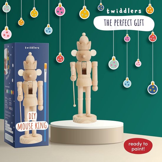 Zwarte notenkraker mat 38 cm | It's all about Christmas Zwarte notenkraker mat 38 cm | It's all about Christmas