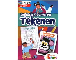foto van Denksport Junior Logisch Kleuren en Tekenen - 60 2024