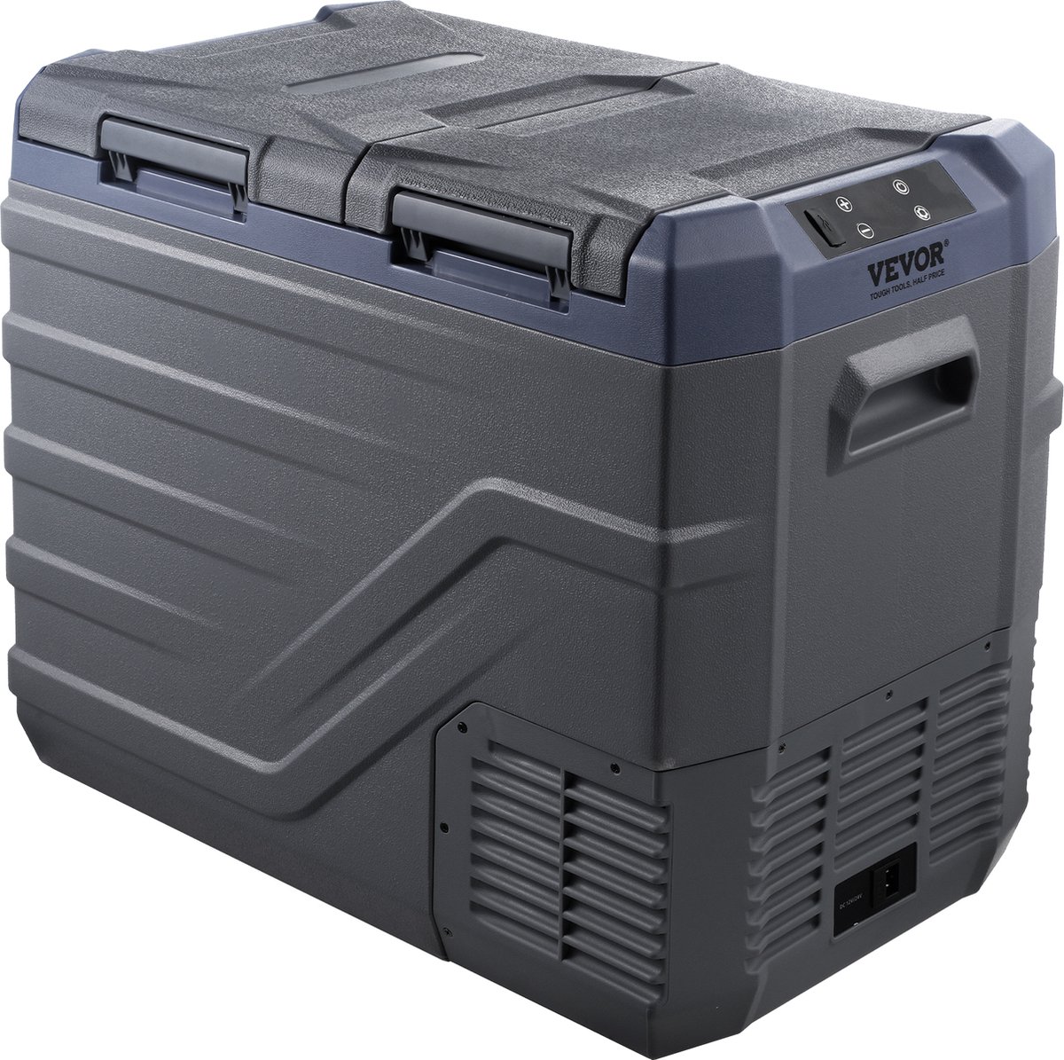 VEVOR Draagbare Koelkast Met Vriesvak Auto 40l Dual Zone Draagbare 60w Koelbox