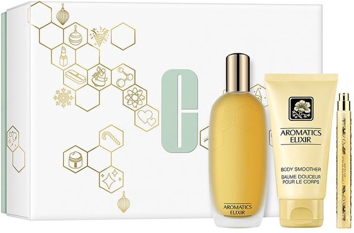 Clinique Arotmatic Elixir Set Edp 100 ML + BL 75 ML + 10 ML Elixir Parfum