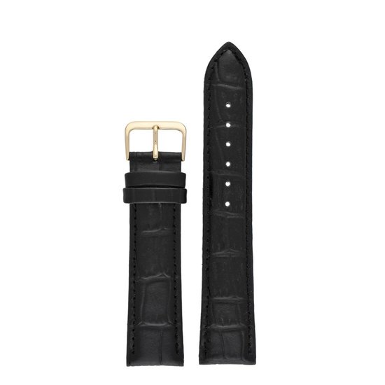 QUARKZMAN Horlogebandje van 22 mm van 316L roestvrij staal, met snelsluiting, verstelbare metalen armband voor mannen en vrouwen, zwart, Armband