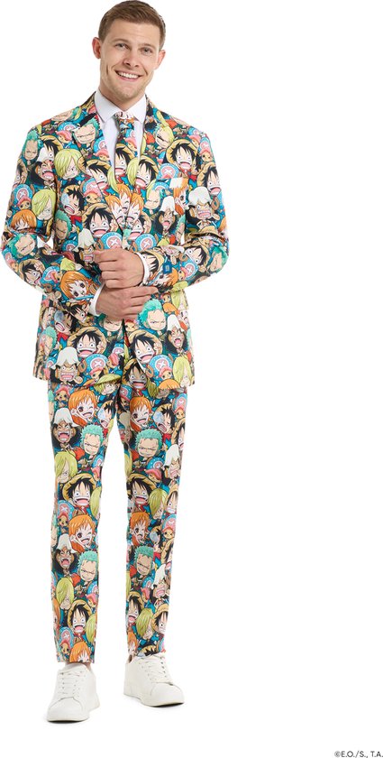 Chaks - Zoro Kostüm Herren, offizielles One Piece Outfit, 2-teiliges