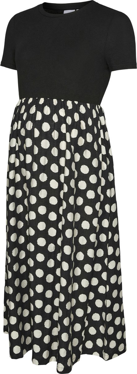 Mamalicious Mama Licious Jurk MLKALIA Zwangerschapsjurk Black
