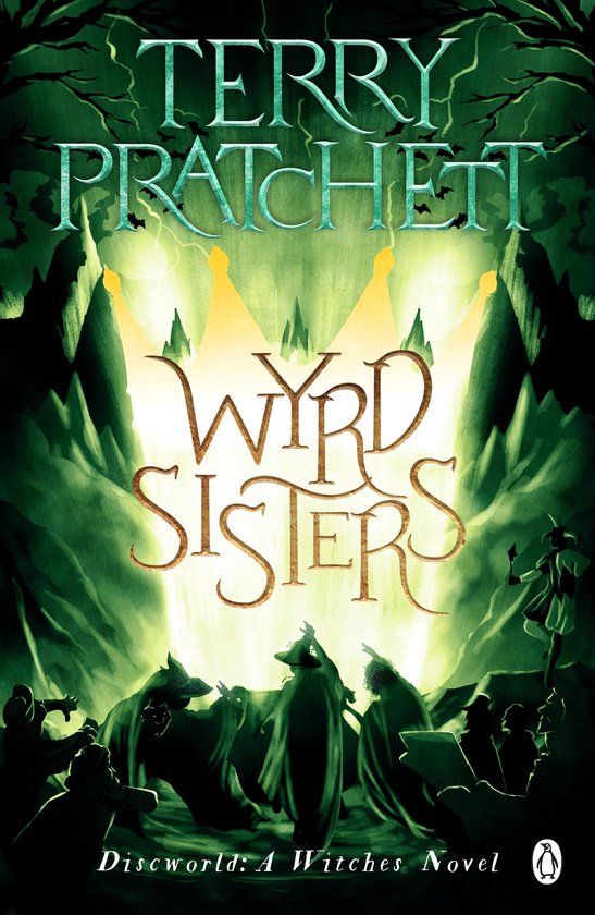 Discworld Novels- Wyrd Sisters - cover