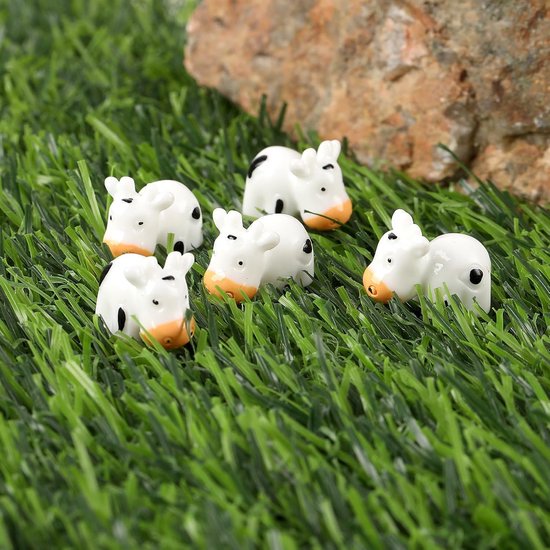 Mini Harz-Eidechsen Leuchtende Miniatur-Harzfiguren für Garten Landschaft Aquari