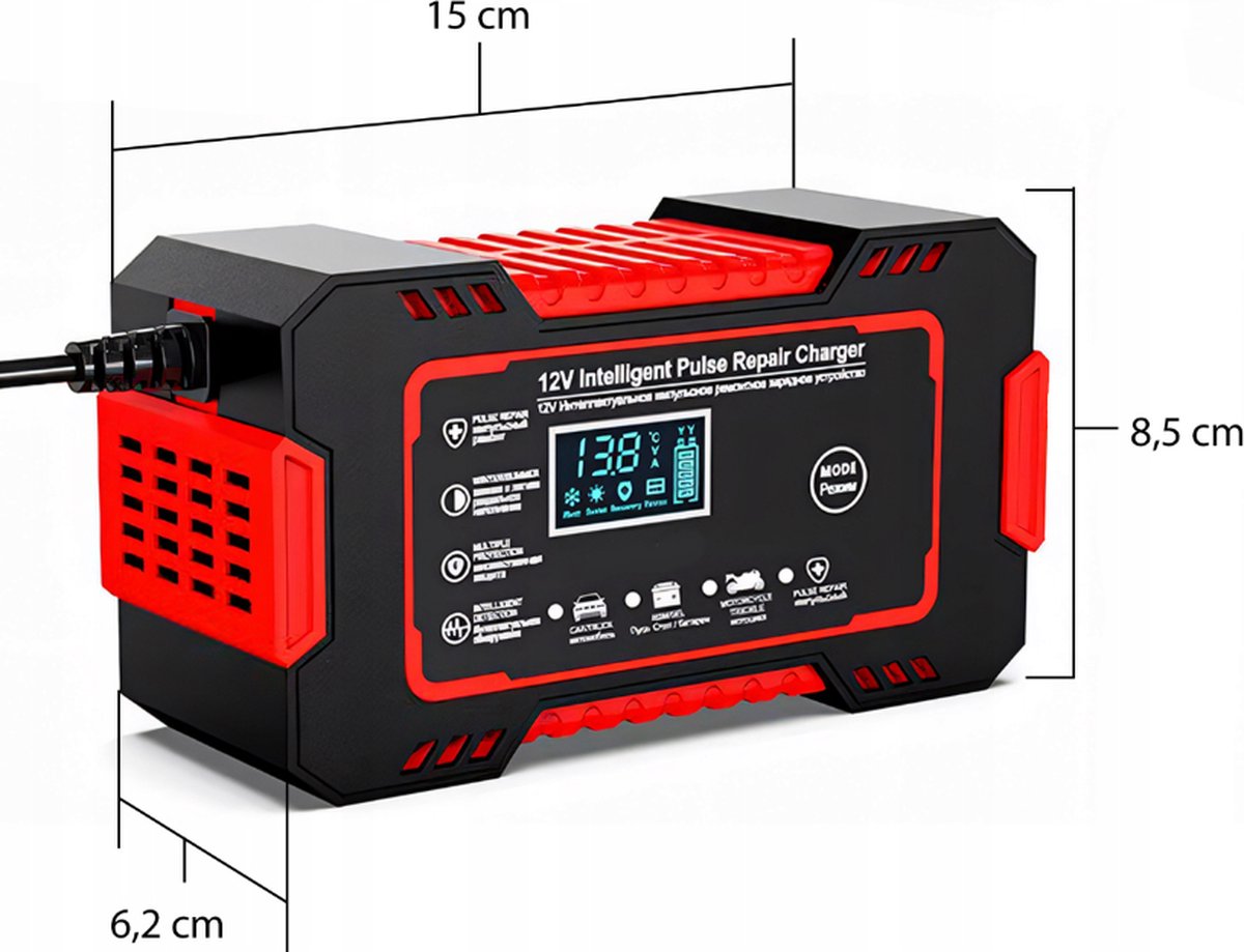 Gelijkrichter EVO-5500 12-24V 550Ah Electromem acculader
