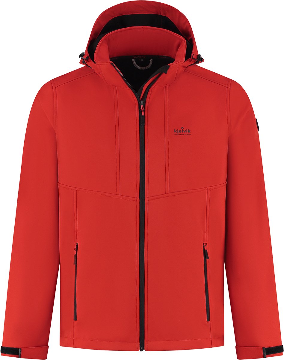 Kjelvik Outdoorjas Kris Rood