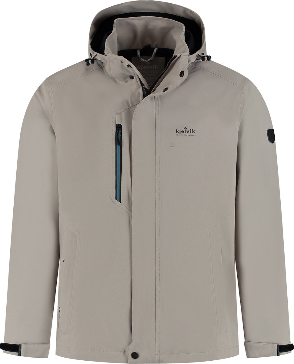 Kjelvik Outdoorjas Raoul Zand Geel