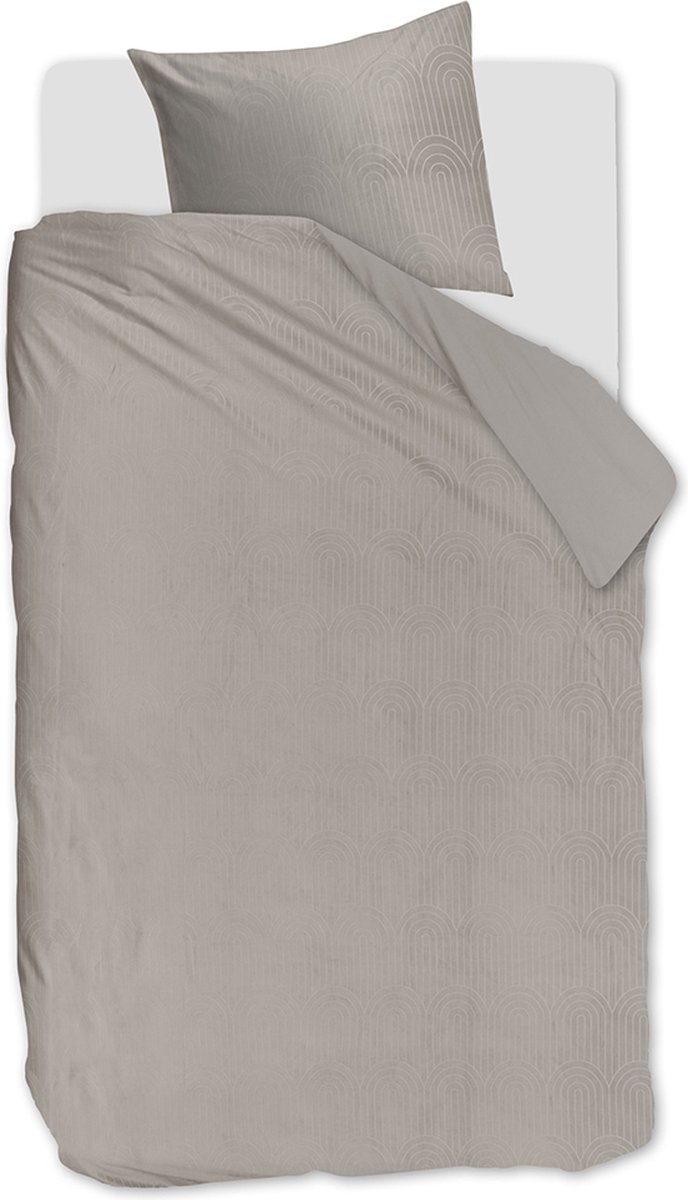 Riviera Maison Cecelia kussensloop - Zand - 60x70