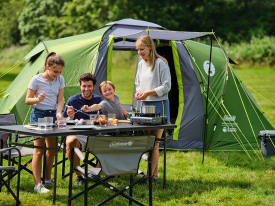 Coleman Spruce Falls 4 Blackout familietent - 4 persoons tent - verduisterend - waterdicht - groen van Coleman — afbeelding 5