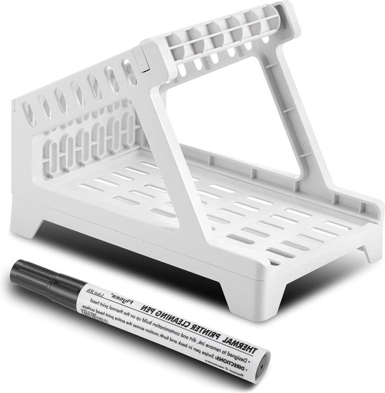 MDlabels Witte thermische etiketten op rol (etiketmaat: 100x150 mm 300
