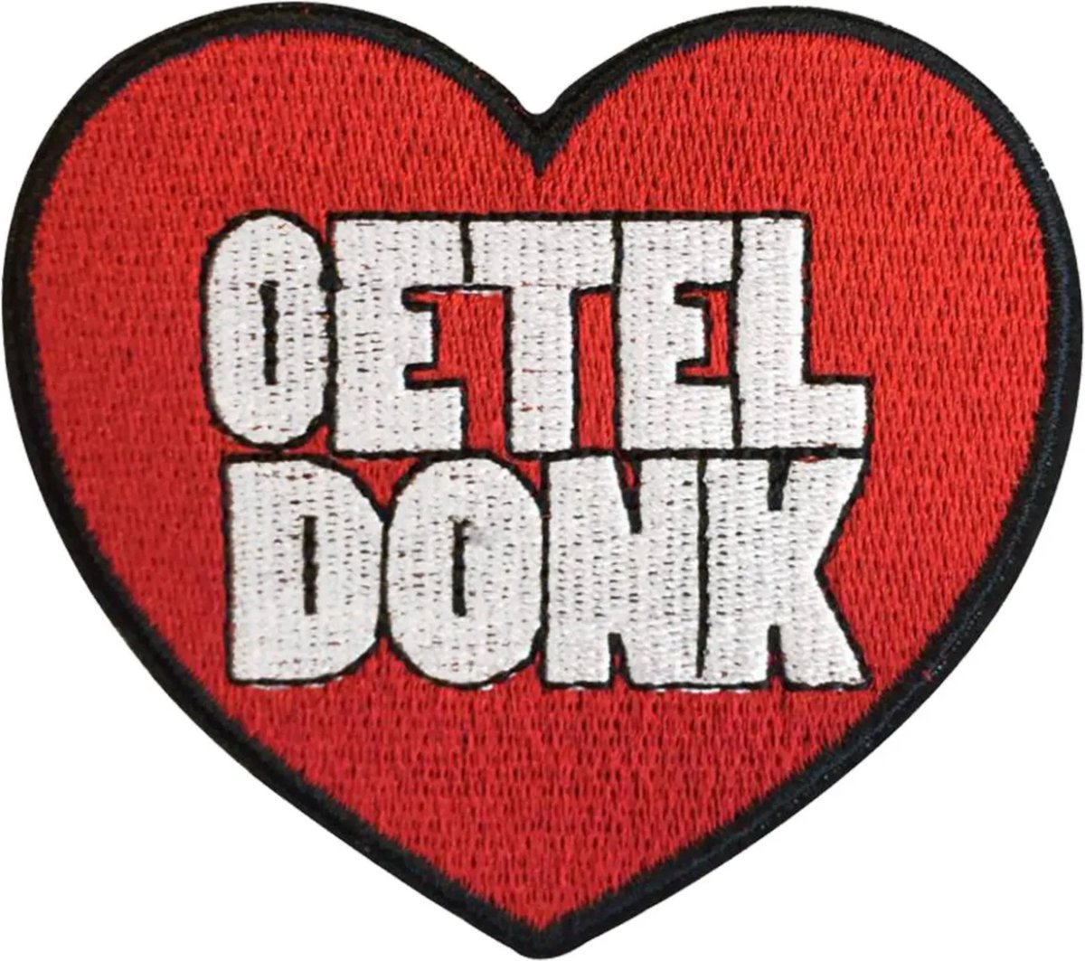 Oeteldonk embleem - Rood hart