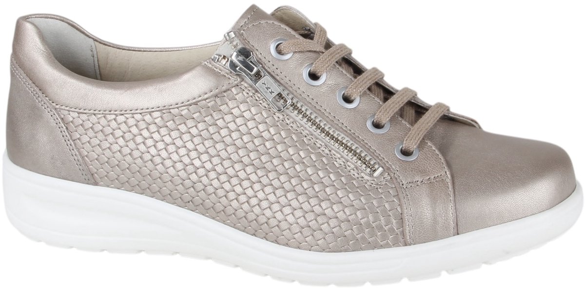 Solidus Solid K dames veterschoenen sportief (7) metallic