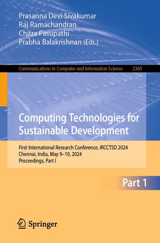 Springer Nature Proceedings Computer Science 1 - Computing T ... - cover