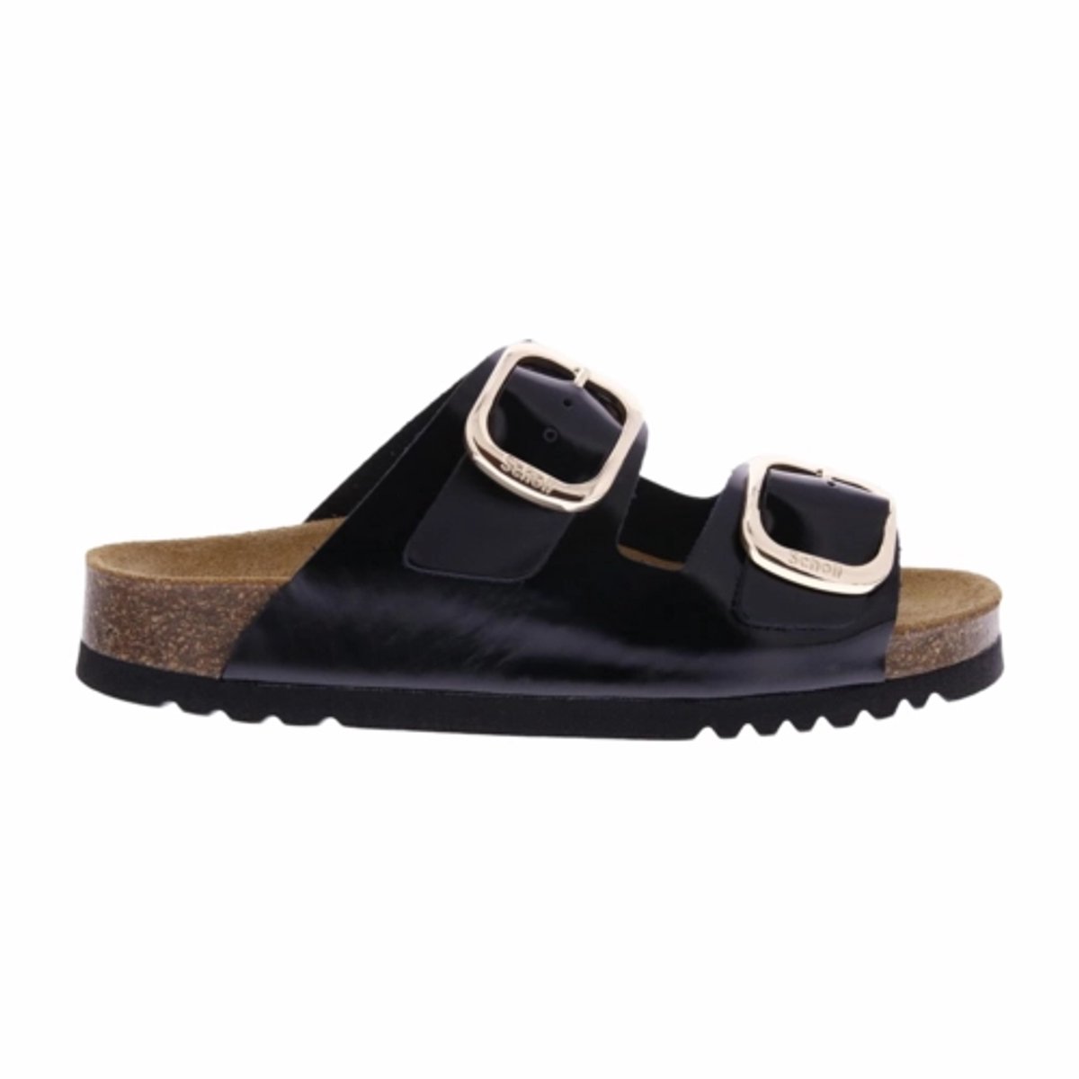 Scholl Slipper Women Noelle Patent Leather Black