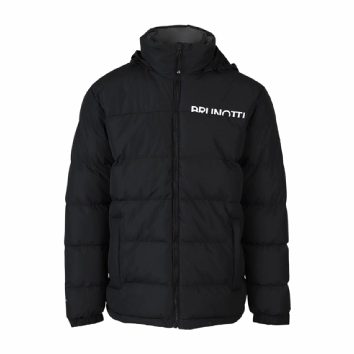 Brunotti Bardigan Heren Puffer Jas – L Zwart