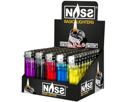 NASA - Display 50 stuks- Wegwerp Aansteker - Aansteker - Vuursteen Aansteker - Goedkoop aansteker