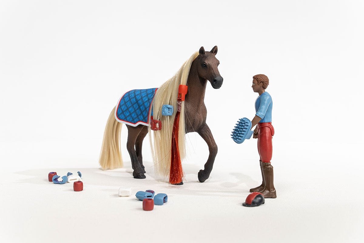 schleich HORSE CLUB Sofia's Beauties - Leo & Rocky Starterset - Kinderspeelgoed - Paarden Speelgoed met Kambare Manen — afbeelding 18