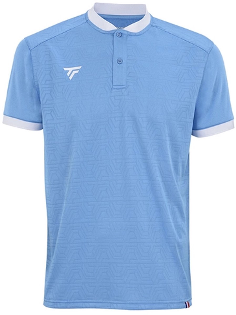 Tecnifibre Team Mesh Korte Mouw Poloshirt Blauw L Man