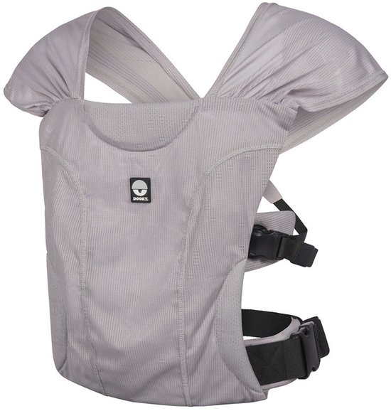 Dooky Splash Baby Draagzak voor Douche en Zwemmen - Baby Carrier Grey - Baby Draagzak en Baby Draagdoek in 1 - Draagzak baby vanaf geboorte 56-74 CM - Draagdoek Baby Newborn - Ergonomisch draagzak