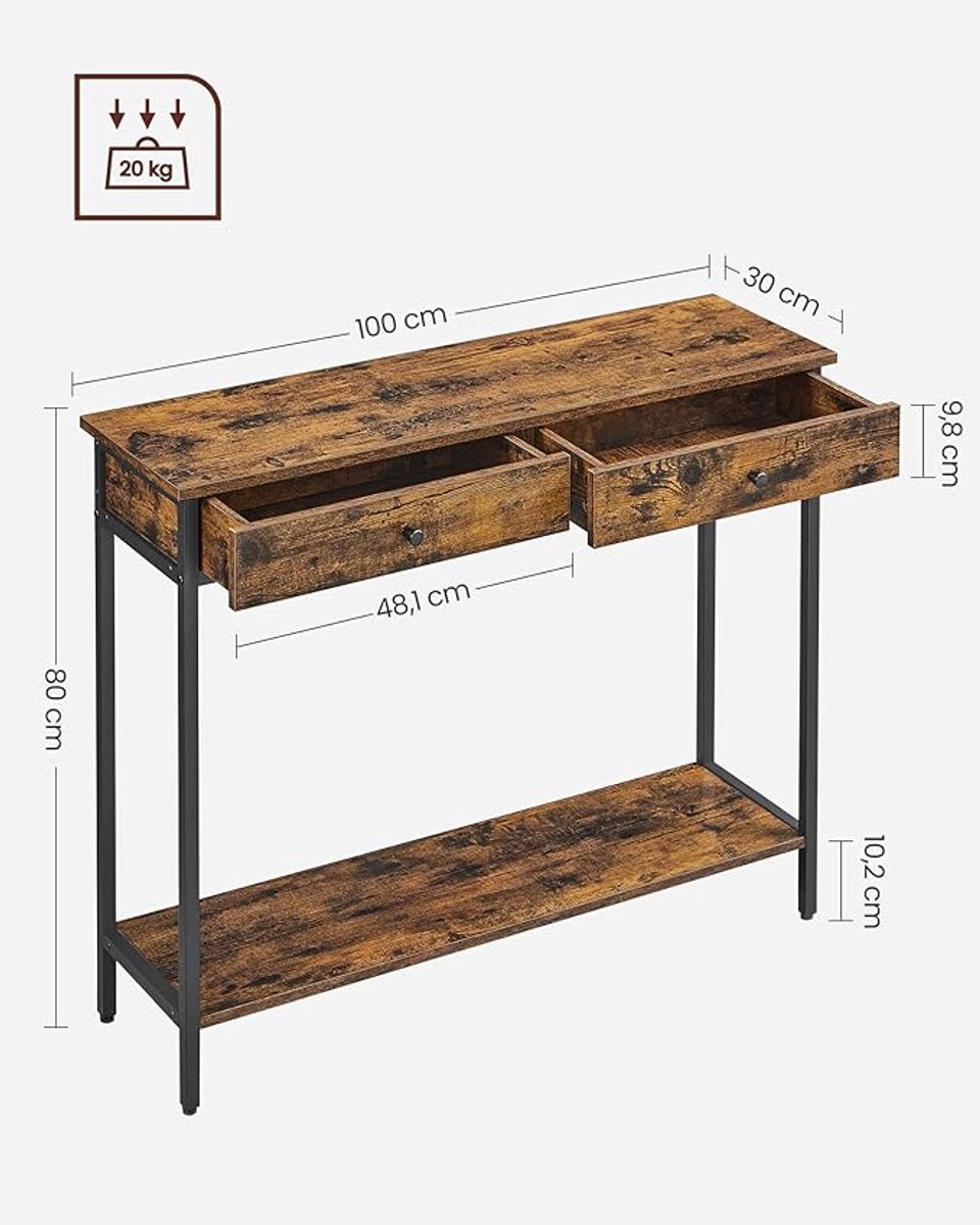 2 Zet salontafel, bijzettafel met 2 niveaus, gezet tafel, salontafel in