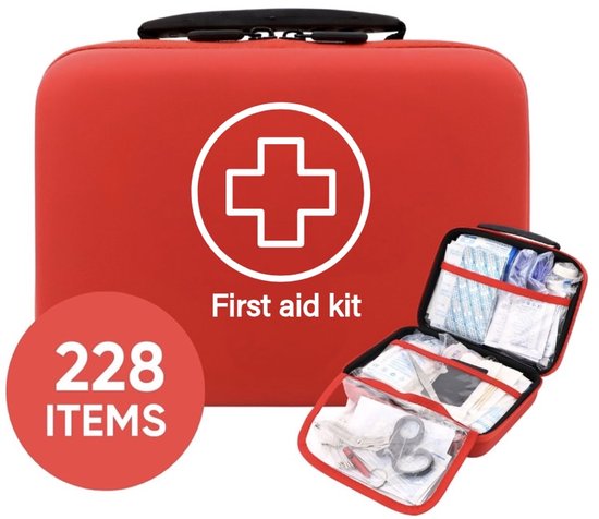 Prepper EHBO kit – Pleisters, Dekens & Verband – 228 Items
