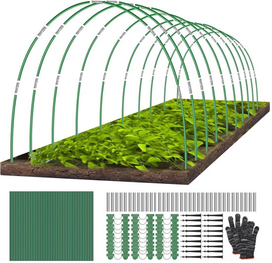 Folientunnel Bögen Tunnelbögen Pflanztunnel Bögen Gewächshausreifen für Hochbeet