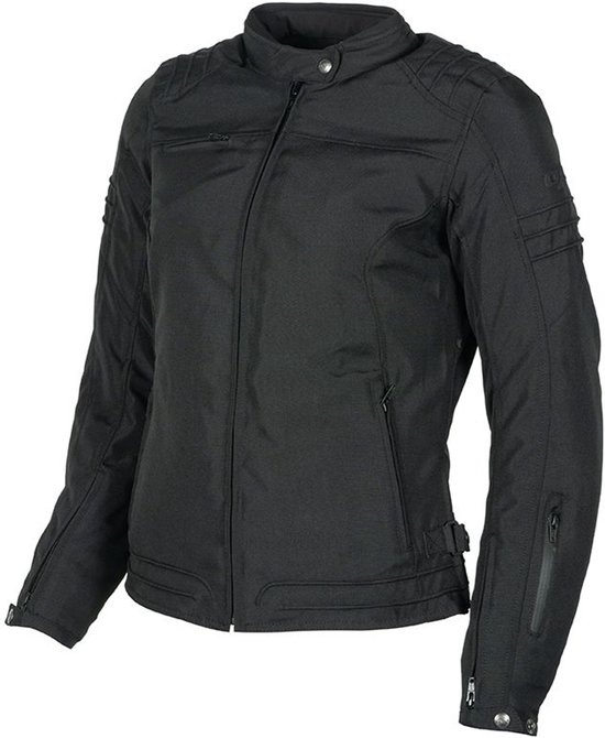 Blouson moto MANGO TEX femme 4 saisons Zwart 40 Homologué CE par MOTOBLOUZ