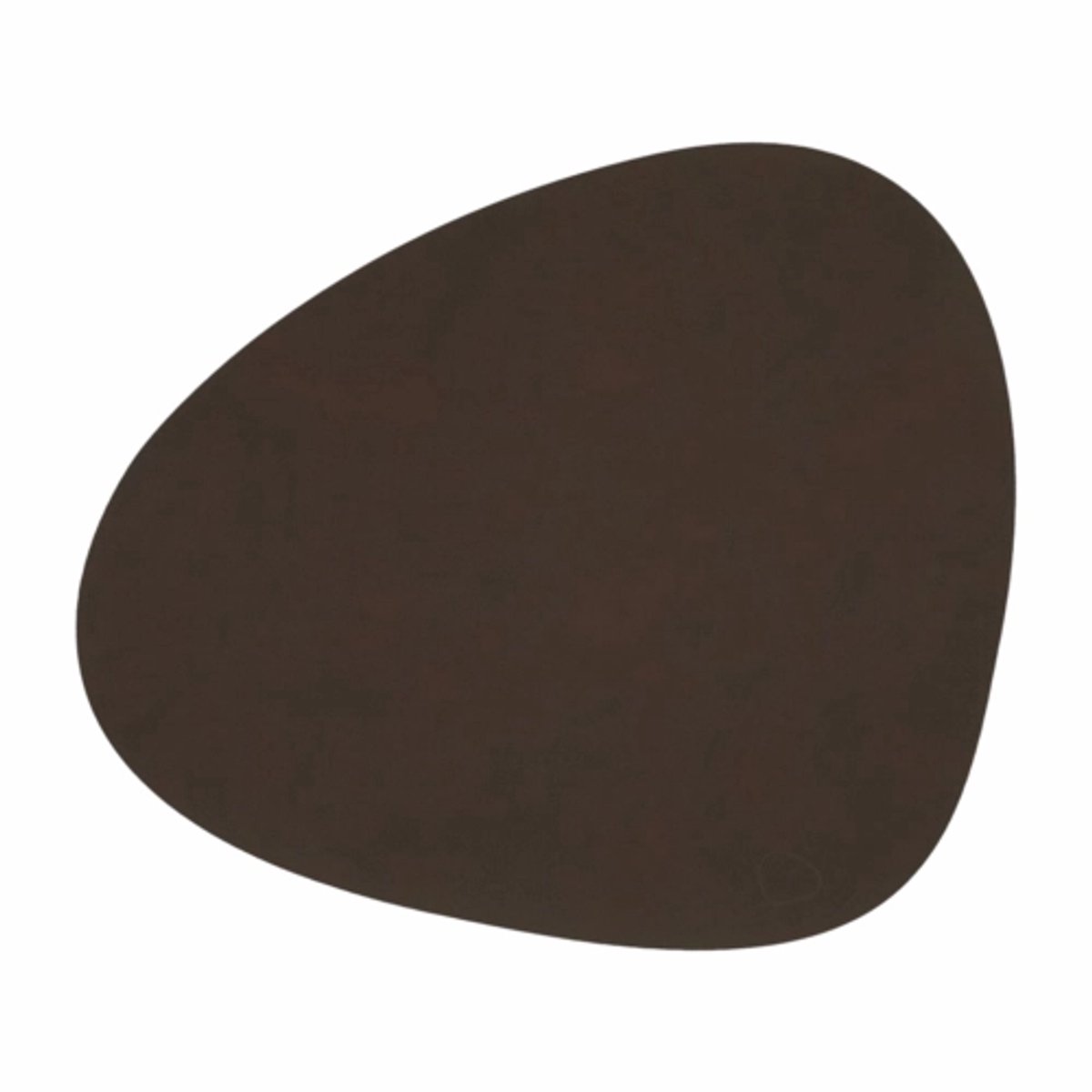 Placemat Lind DNA Curve L Nupo Dark Brown (Set van 4)-37 x 44 cm