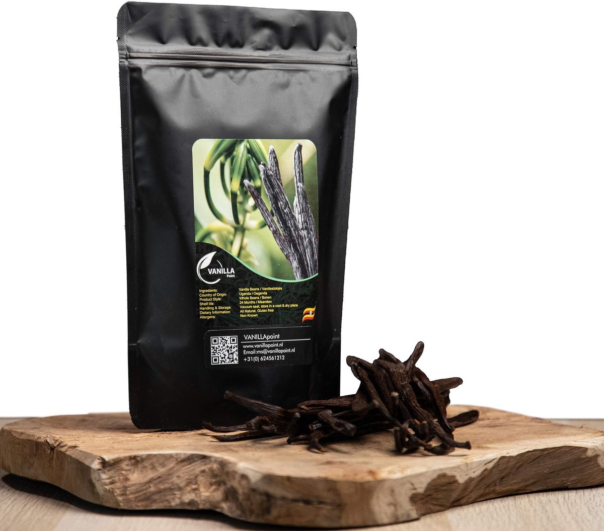 Goedkoopste Vanillestokjes Premium Bourbon Grade A - 16-20 cm - 125 gram - 30 stokjes - Regeneratief