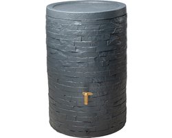 Garantia - Regenton- Arondo 400 L - grafiet - met kraantje