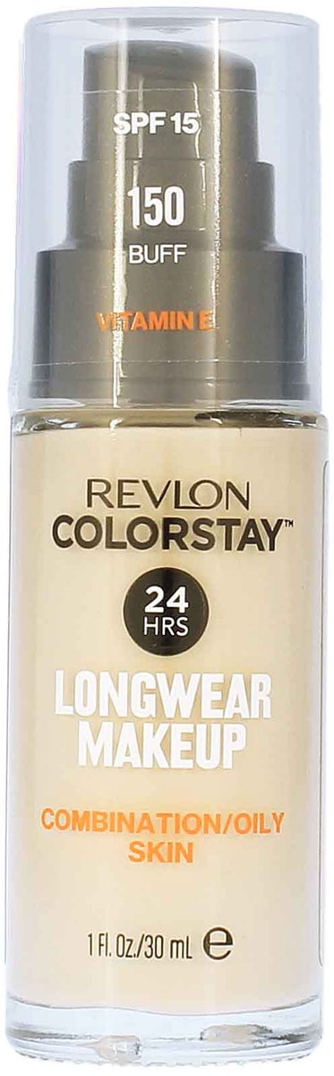 Goedkoopste Revlon Colorstay Foundation With Pump Oily Skin - 150 Buff
