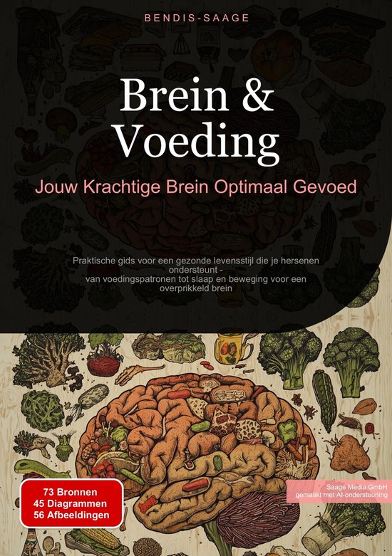 Brein & Voeding: Jouw Krachtige Brein Optimaal Gevoed - cover